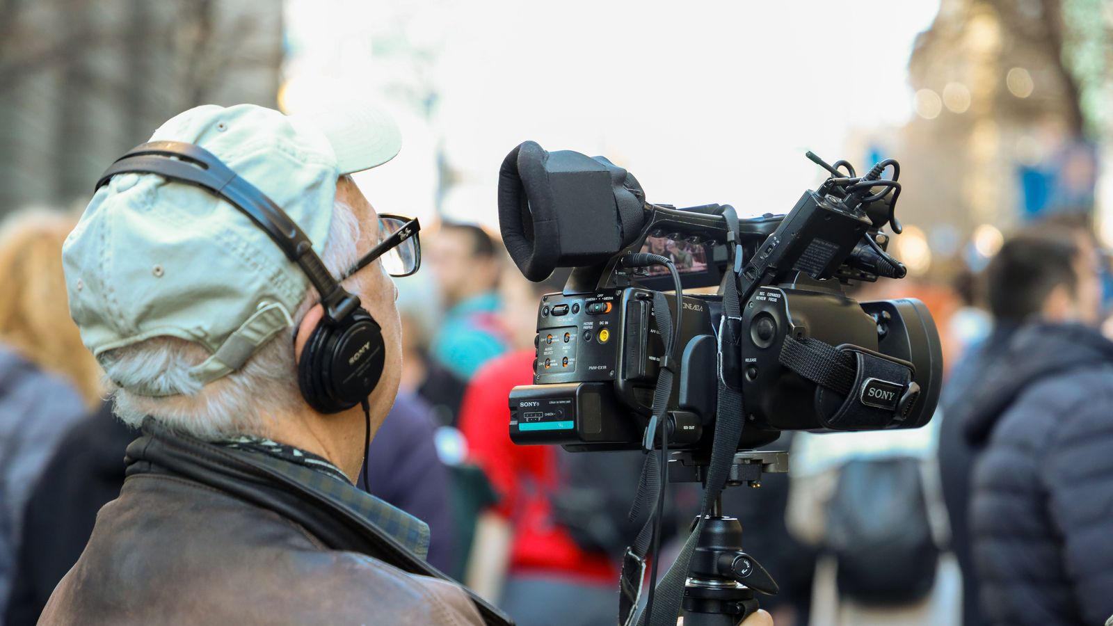 Filming in Hamilton