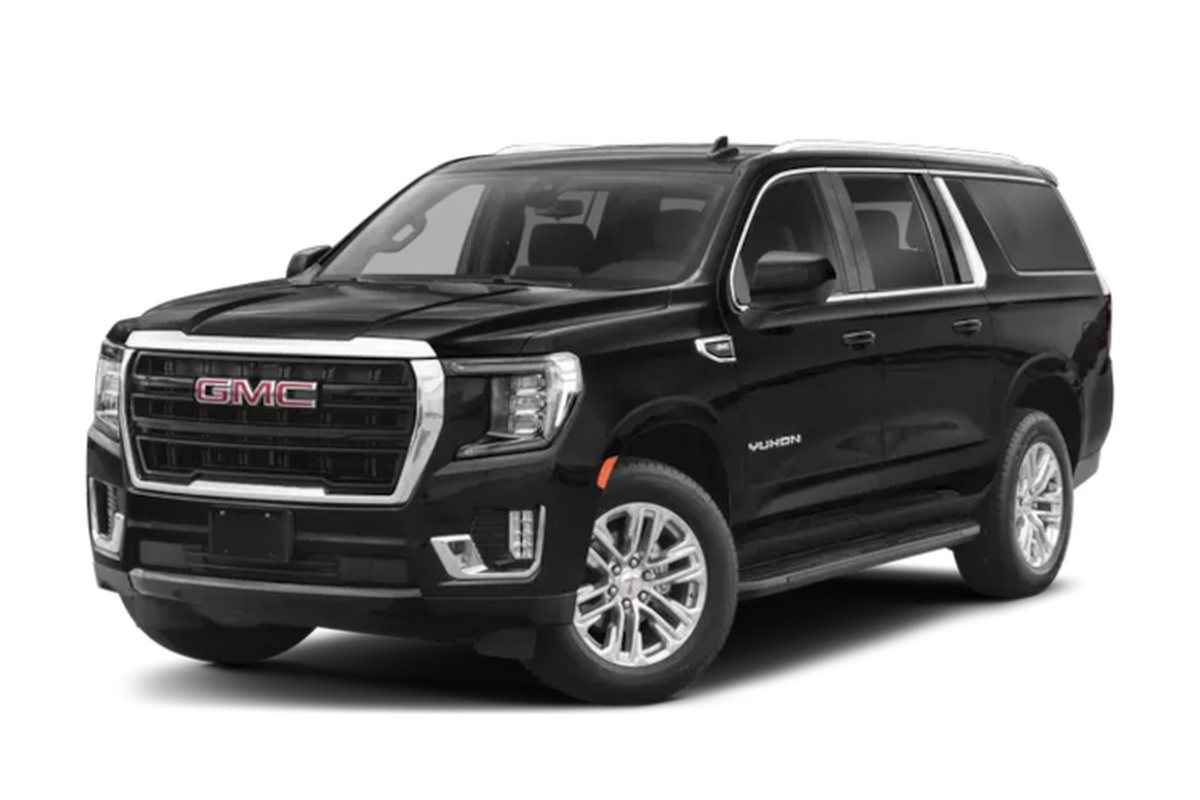 A black GMC Yukon business SUV from the HamiltonLimo.net fleet