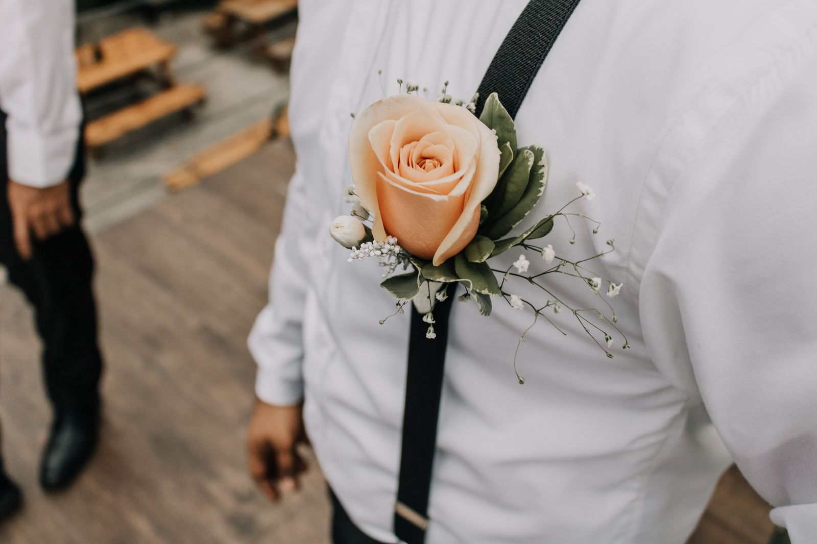 A corsage on a student's wrist before prom, with the evening's plan already agreed with parents