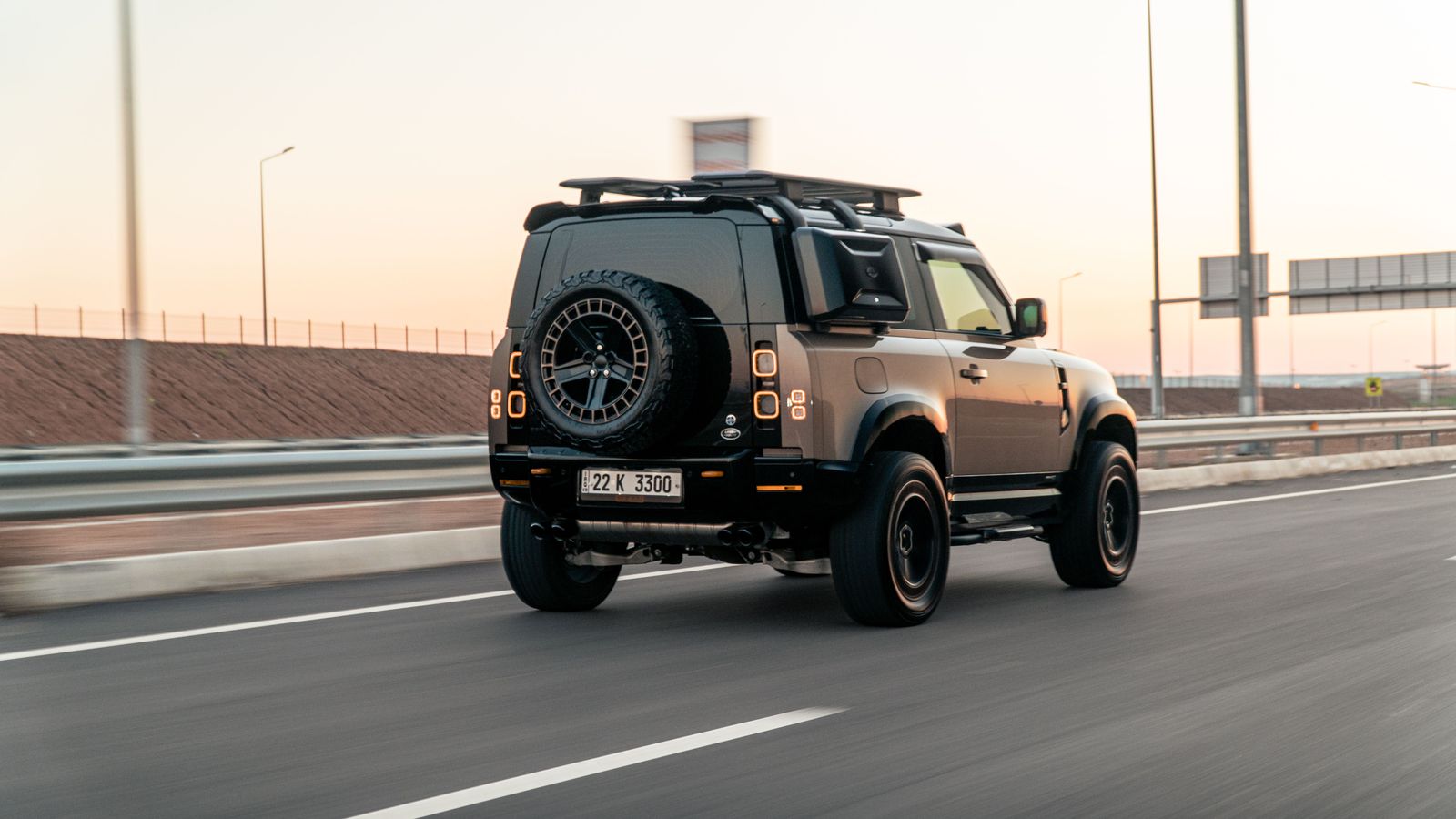 SUV with driver for the day