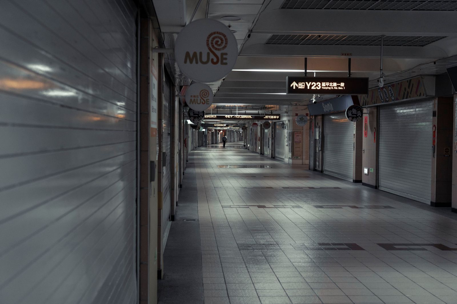 The underground walkway network near Union Station, useful on winter days