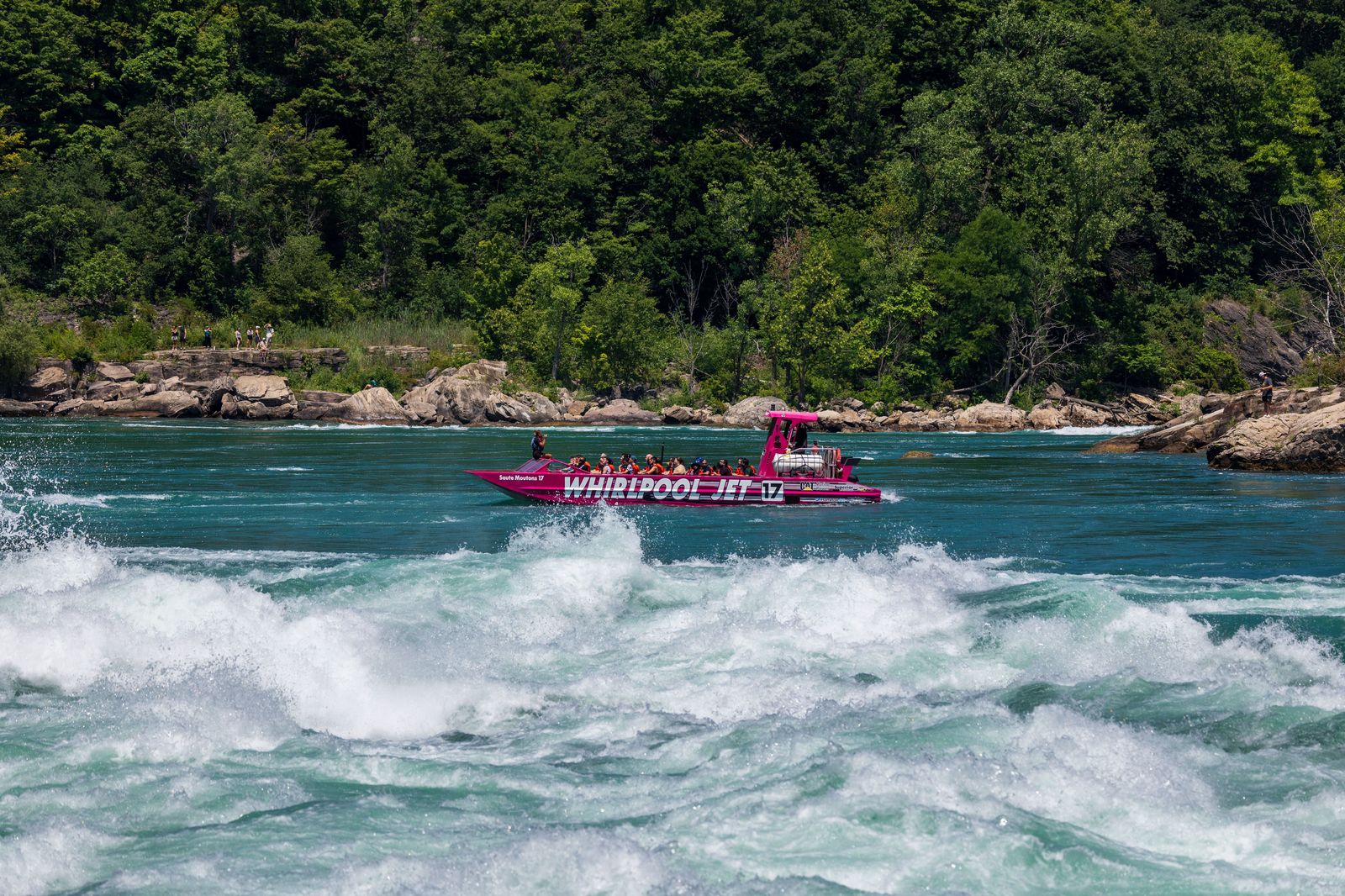 Activities - Niagara boats, Tiger-Cats games, wine tastings and tours between rides.